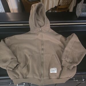 Women's Cmfrt Teddy Zip-Up Affirmation Hoodie